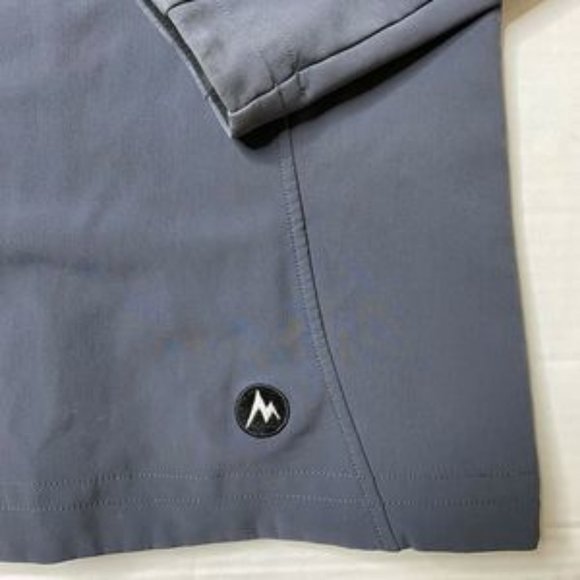 Marmot Davos Soft Shell Jacket Faux Fur Trim Hood - Picture 5 of 6